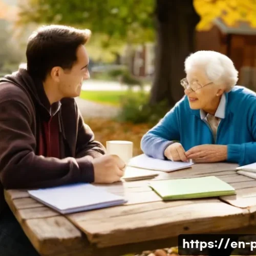 Home 11 공공정책 업무 프로세스 - **Prompt:** A diverse group of neighbors, including a parent holding a child (wearing a clean diaper...